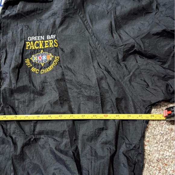 1998 Packers Super Bowl XXXIl Windbreaker XL - Picture 9 of 10